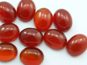 Кабошон Сердолик 8х10мм (1шт)