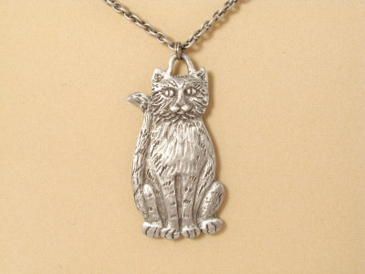 Подвеска Кот-Котофей винтажный