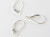 Швензы Sterling Silver №4 (1 пара)