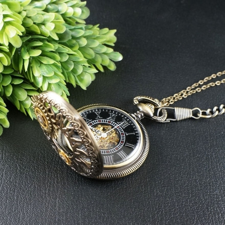 Часы Подвеска Карманные Механические Стимпанк Steampunk №10 Часы Подвеска Карманные Механические Стимпанк Steampunk №10