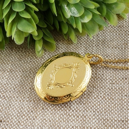 Медальон Камея Кошка Кошечка Кот gold