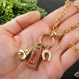 Подвеска Кулон Лондон Париж